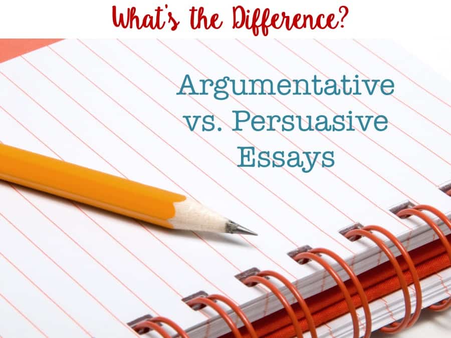 is argumentative essay the same as persuasive essay