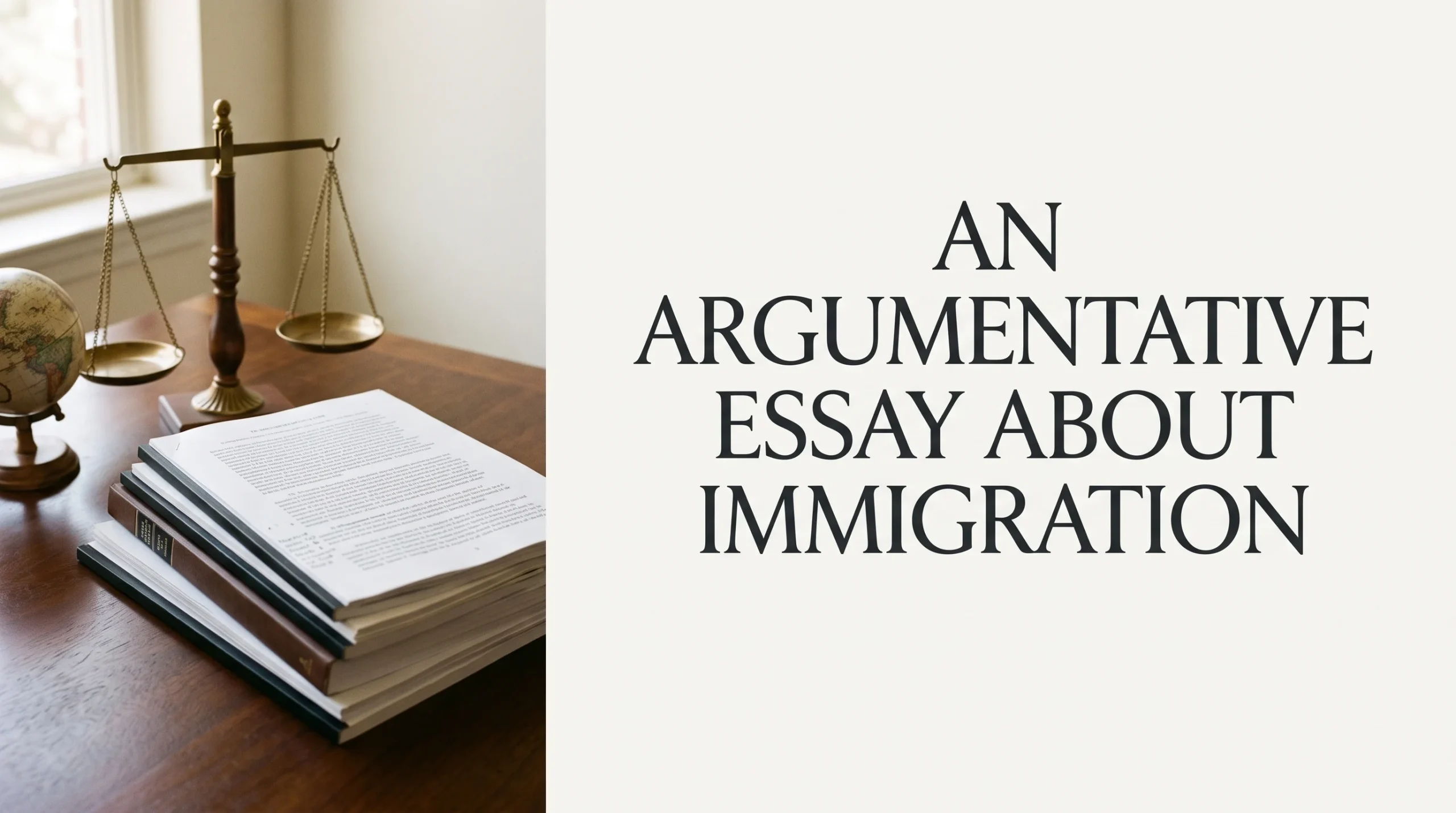 An Argumentative Essay About Immigration An Argumentative Essay About Immigration