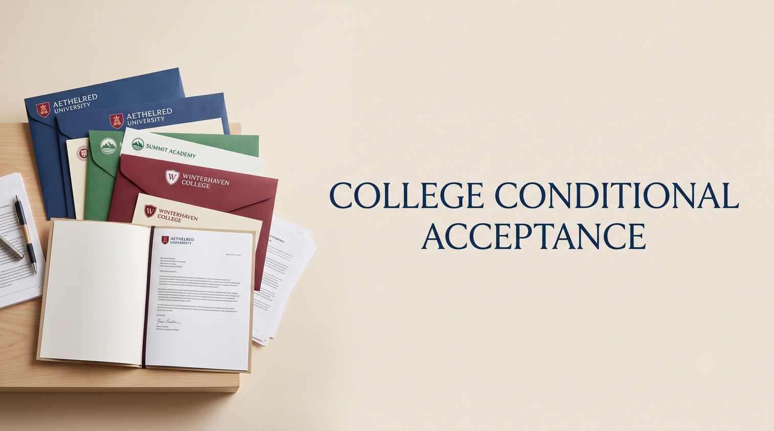 College Conditional Acceptance College Conditional Acceptance
