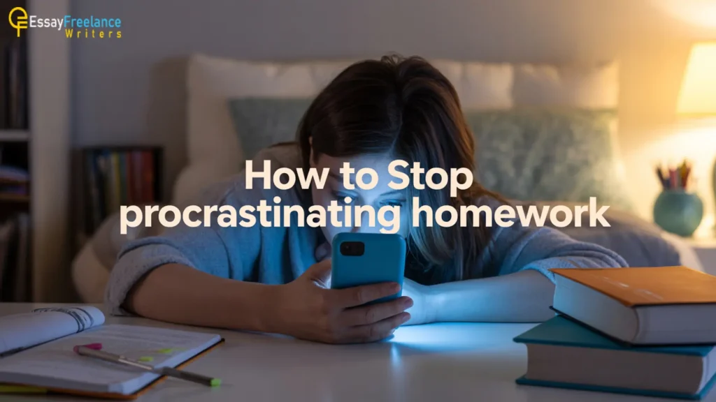 How to Stop Procrastinating Homework effectively