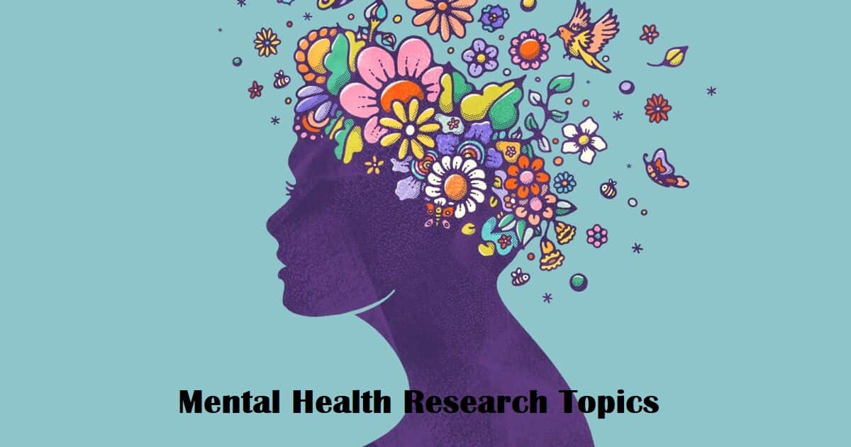 research topics for mental health
