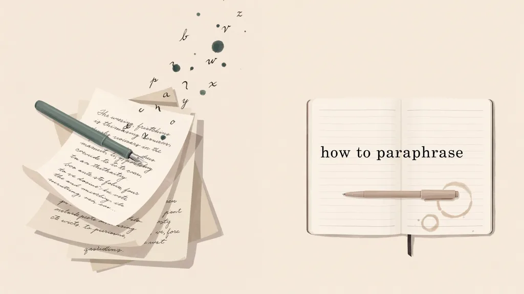 how to paraphrase how to paraphrase