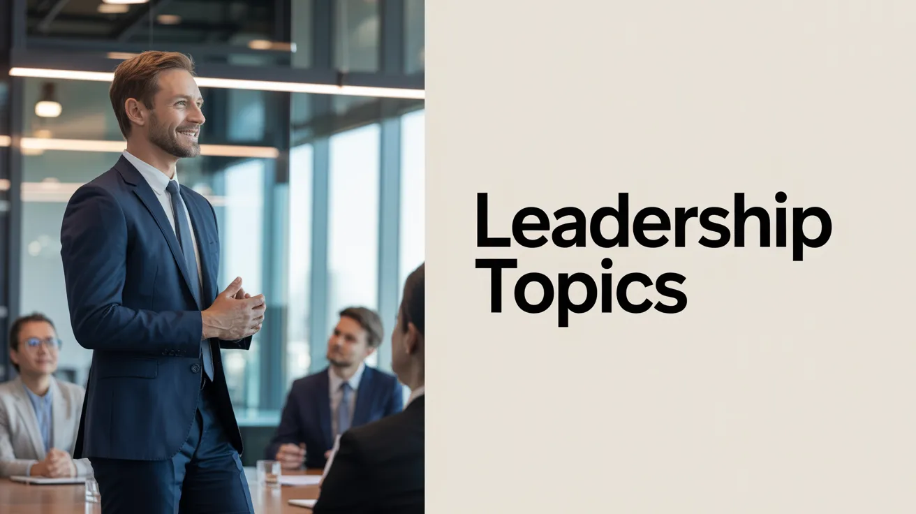 leadership topics leadership topics