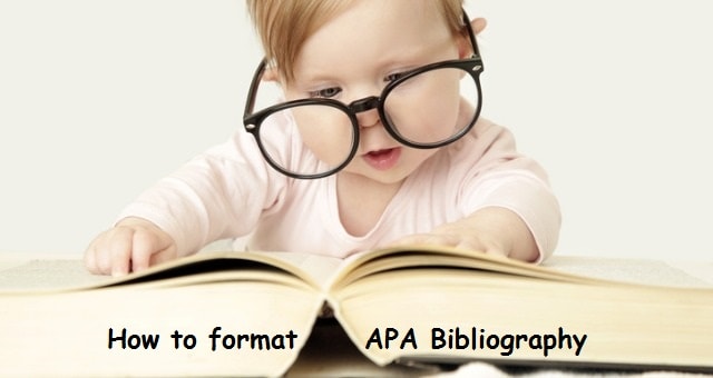 How to format APA Bibliography in 7th Edition Style