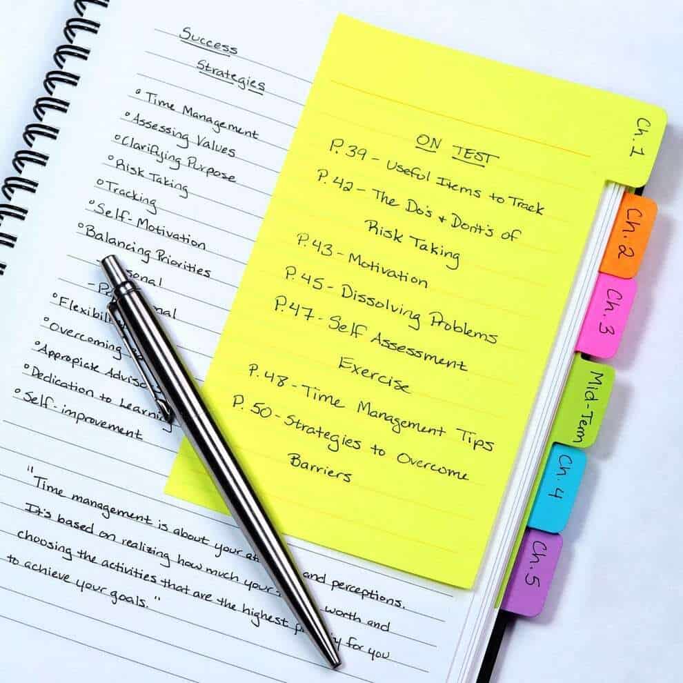 The ultimate 7 tips for re-sitting your exams 7 Plan ahead
